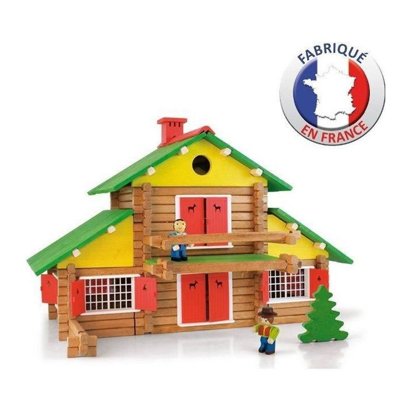 JEUJURA - My Wooden Chalet 240 pieces