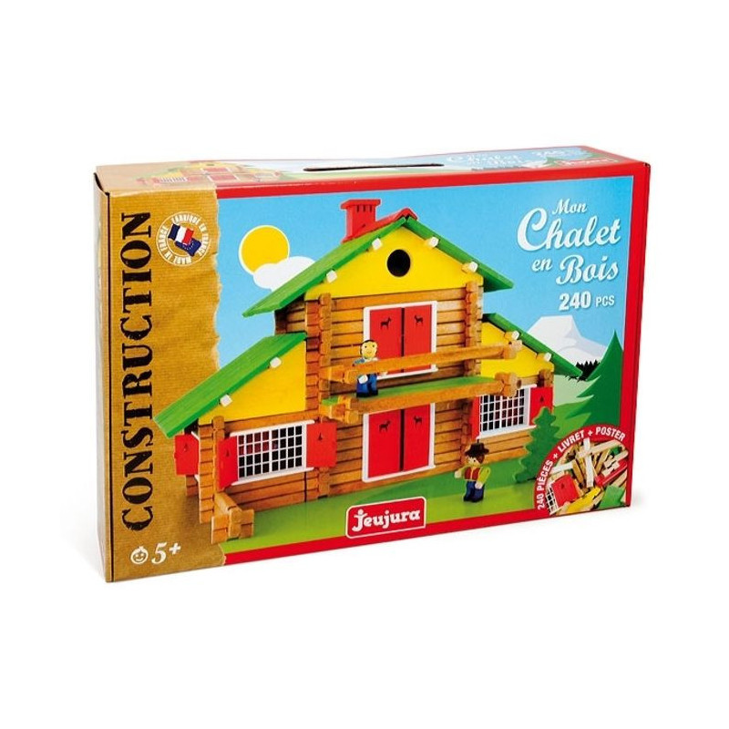 JEUJURA - My Wooden Chalet 240 pieces