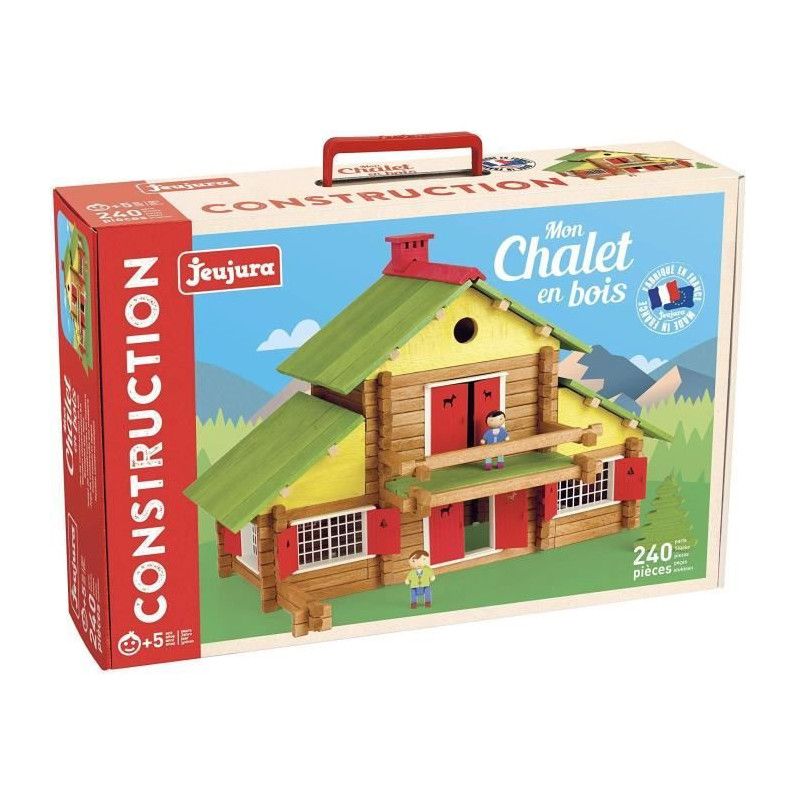 JEUJURA - My Wooden Chalet 240 pieces