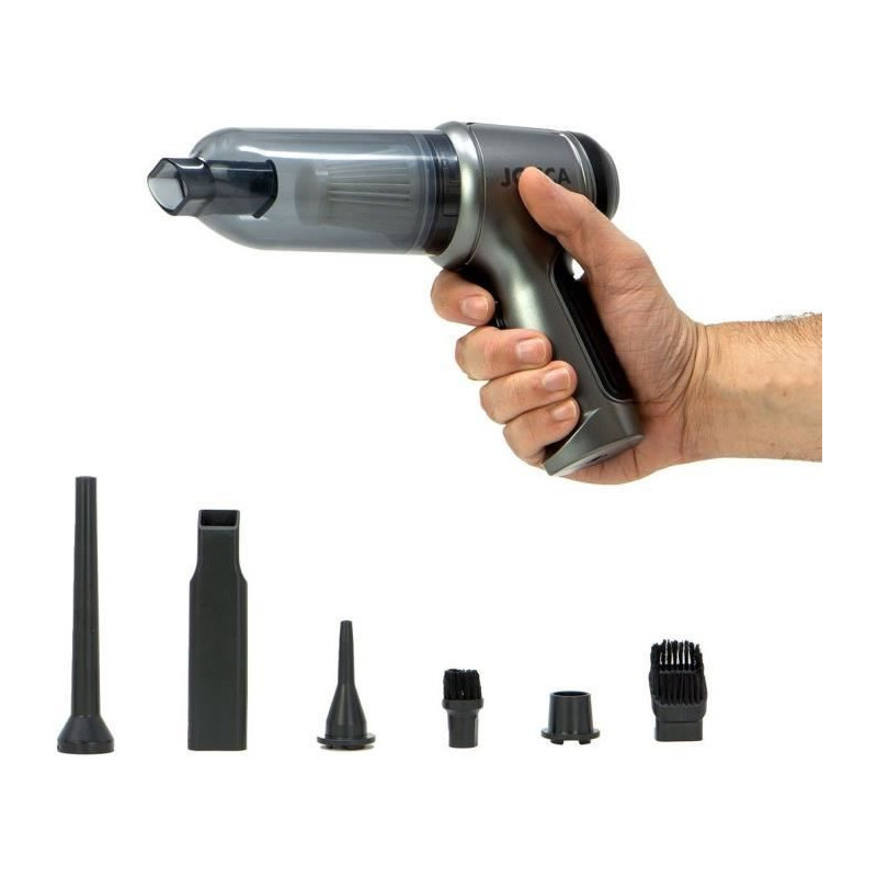 Car vacuum cleaner - JOCCA - 2000 mAH - 2 speeds - Grey