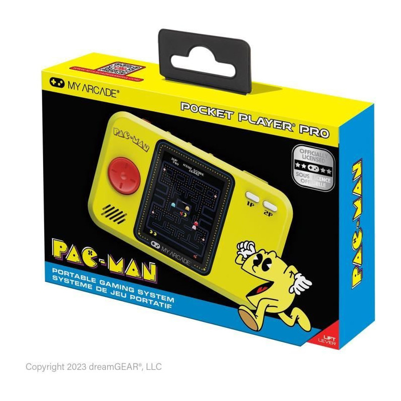Pocket Player PRO - Pac-Man - Retrogaming game - 7cm High Resolution S