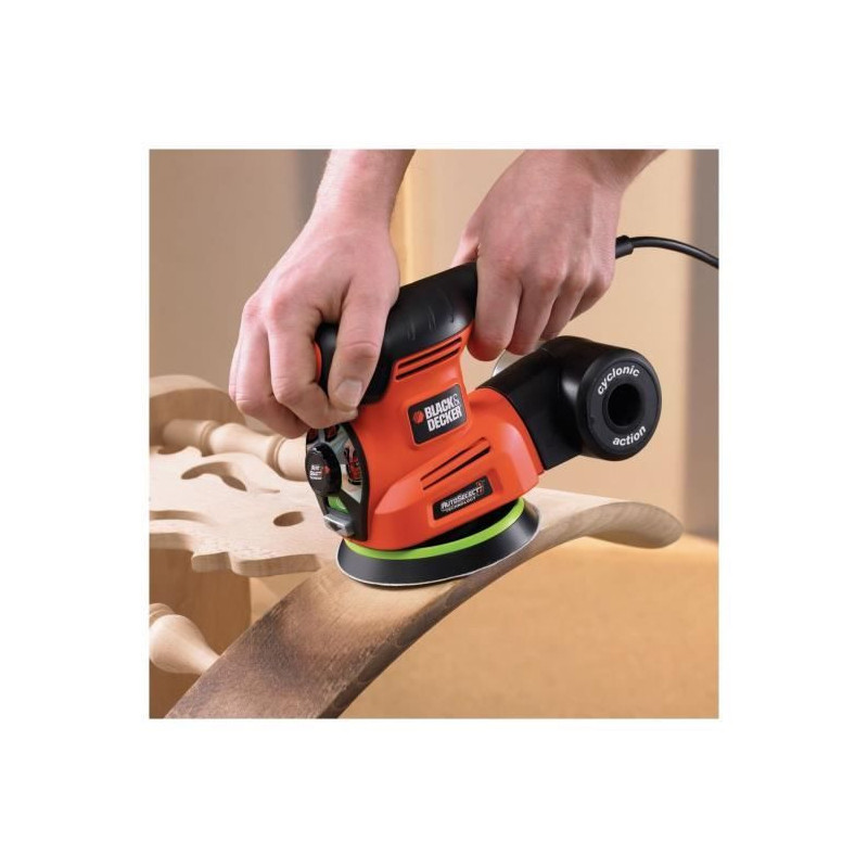 BLACK & DECKER KA280K - 4 in 1 Multi-sander - 220 W - 230 V - Red and