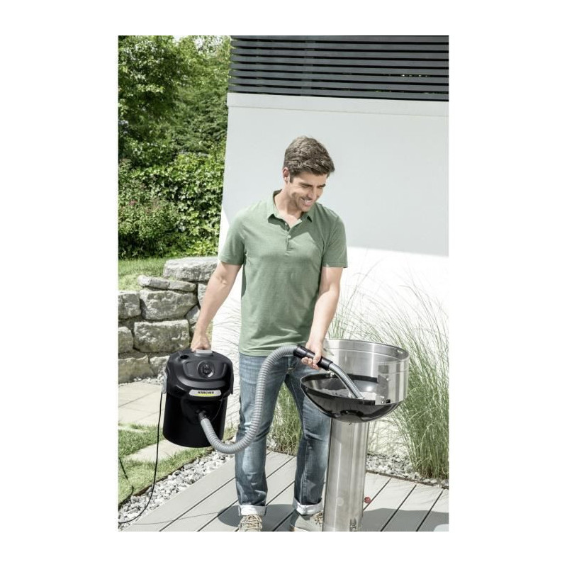 Ash and dust vacuum cleaner Karcher AD 2 - Metal tank 14 L - 600W