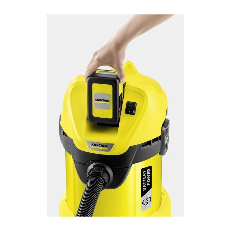 KARCHER Wireless multifunctional vacuum cleaner WD 3 - With removable