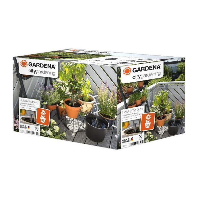 Gardena Automatic Holiday Waterproof-Complete watering kit-Max 36 plan