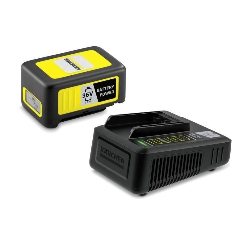 KARCHER POWER 36V / 2.5 Ah battery with LCD display and fast charger