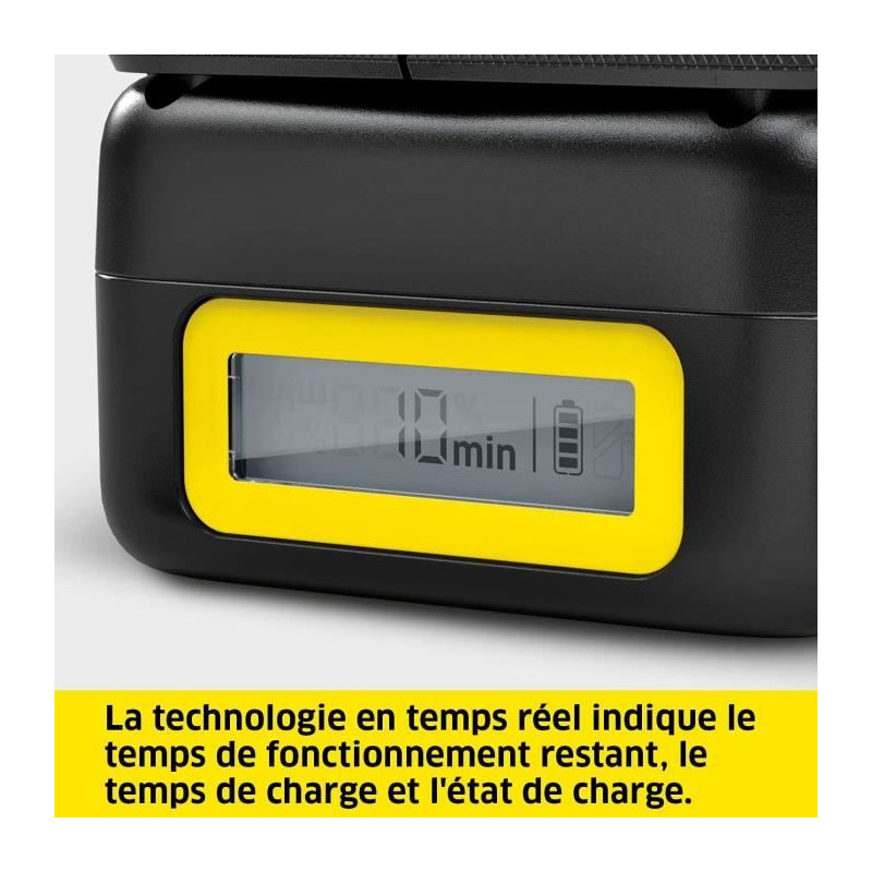 KARCHER POWER 36V / 2.5 Ah battery with LCD display and fast charger