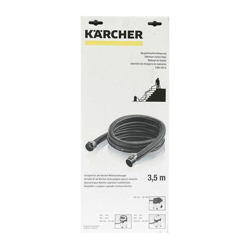 Suction hose extension 3.5 m - KARCHER - (2.863-305.0)