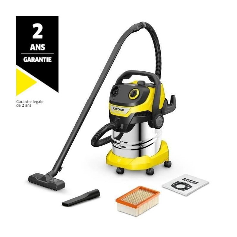 Water and dust vacuum cleaner Karcher WD 5 S V -30/5/22 - Stainless st