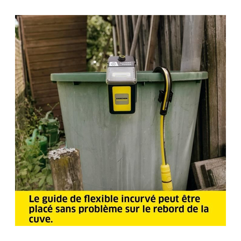 Drum pump on battery KARCHER BP 2.000-18 (Delivered without battery or