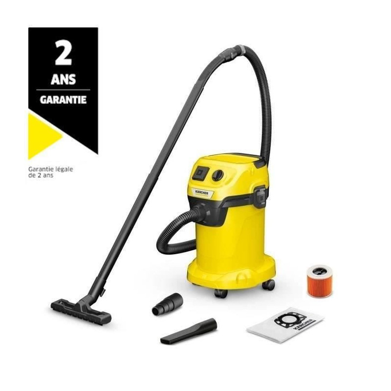 Water and dust vacuum cleaner Karcher WD 3 P V -19/4/20 - Polypropylen