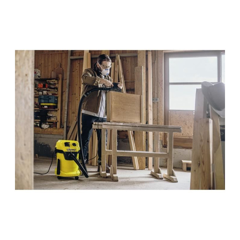 Water and dust vacuum cleaner Karcher WD 3 P V -19/4/20 - Polypropylen