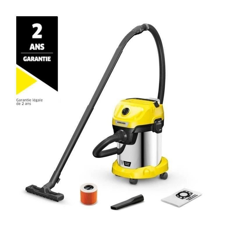 KARCHER WD 3-18 S V-17/20 cordless water and dust vacuum cleaner - Ste