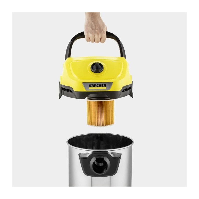 KARCHER WD 3-18 S V-17/20 cordless water and dust vacuum cleaner - Ste