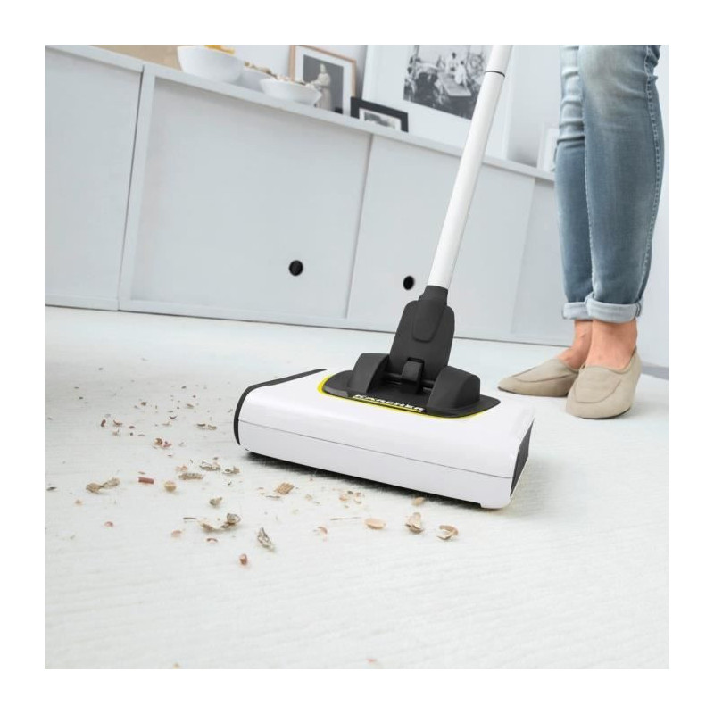 NEW KARCHER KB 5 - Cordless electric broom - 30 min battery life on ha