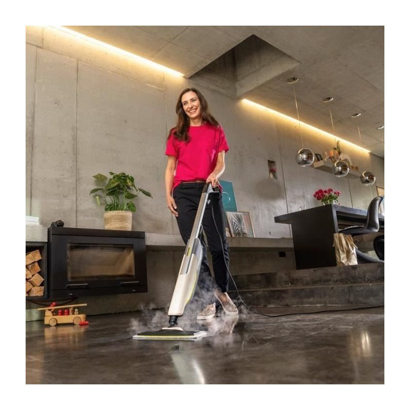Steam mop - Karcher - SC 2 Upright Easy Fix - Eliminates up to 99.999%