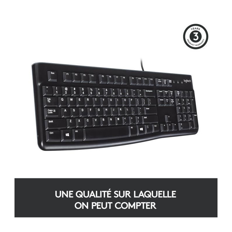 Logitech Wired Keyboard - K120 Business