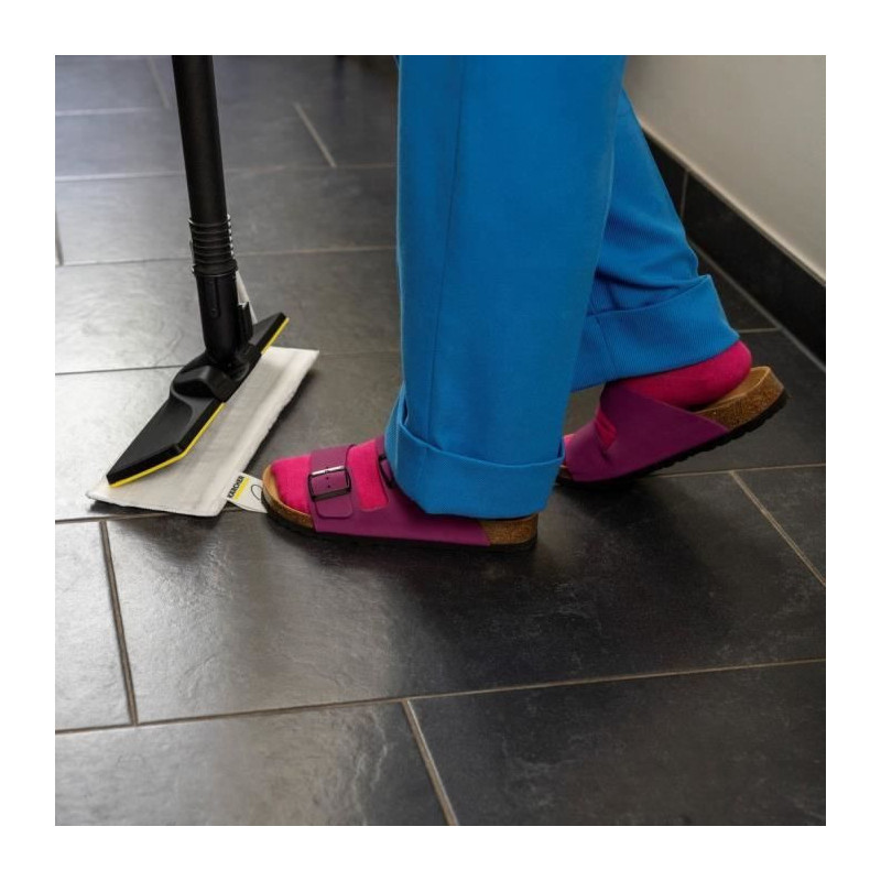 KARCHER - Kit of 2 delicate surface mops for floor nozzle - EasyFix co