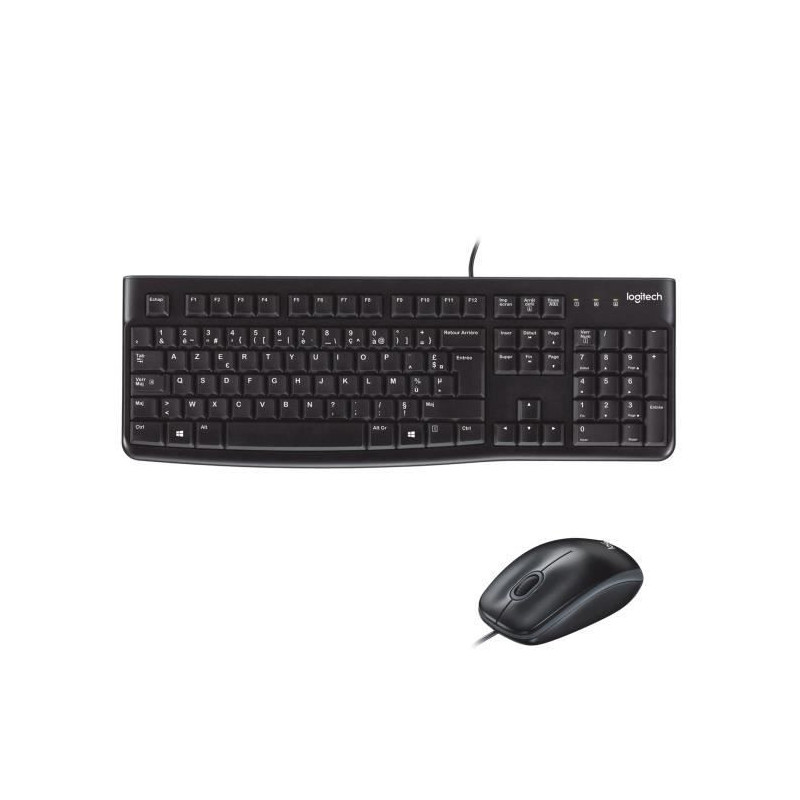 LOGITECH Wired Keyboard and Mouse Pack - MK120