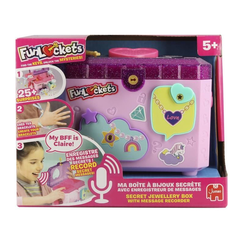Electronic Jewelry Box - KD - Funlockets - My Secret Electronic Jewelr