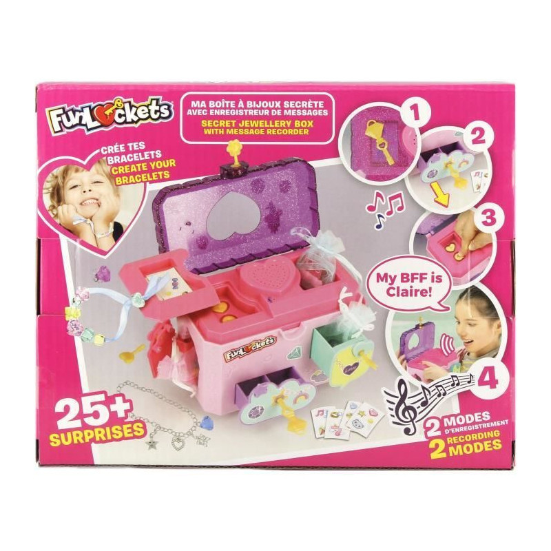 Electronic Jewelry Box - KD - Funlockets - My Secret Electronic Jewelr