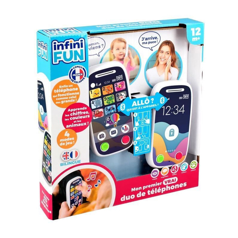 Toy Phones - KD - My 1st Duo of Phones - Realistic communication and l