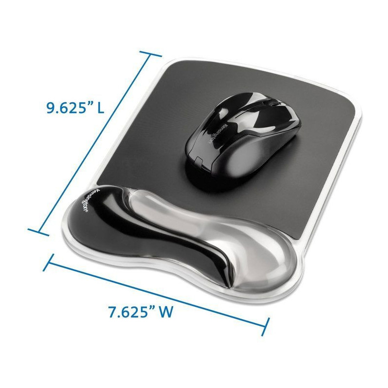 Kensington Duo Gel Black / Gray mouse pad