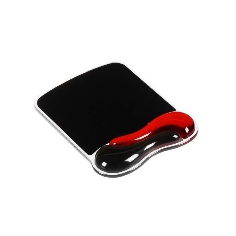 Ergonomic mouse pad - Wrist Rest - KENSINGTON - Duo Gel Black / Red