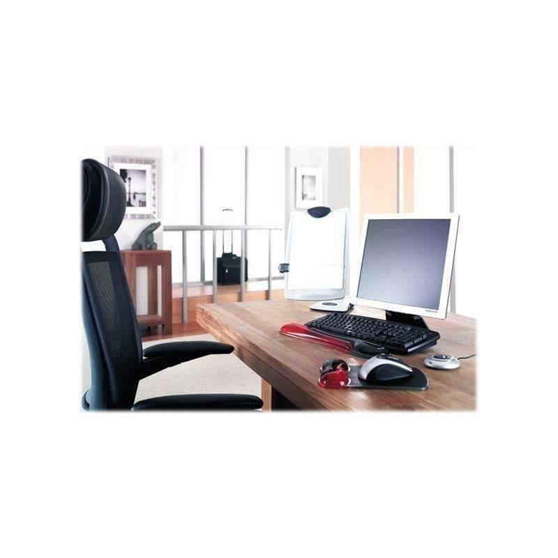 Ergonomic mouse pad - Wrist Rest - KENSINGTON - Duo Gel Black / Red