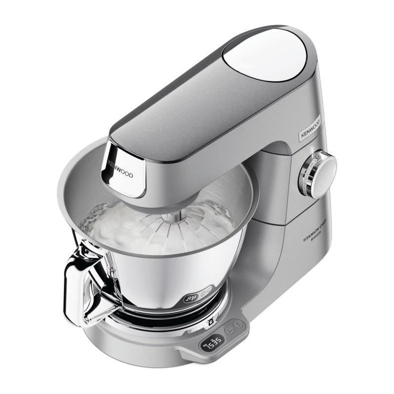 Kenwood KVC85.124.SI - Titanium chef Baker Pastry Chef - 2 stainless s