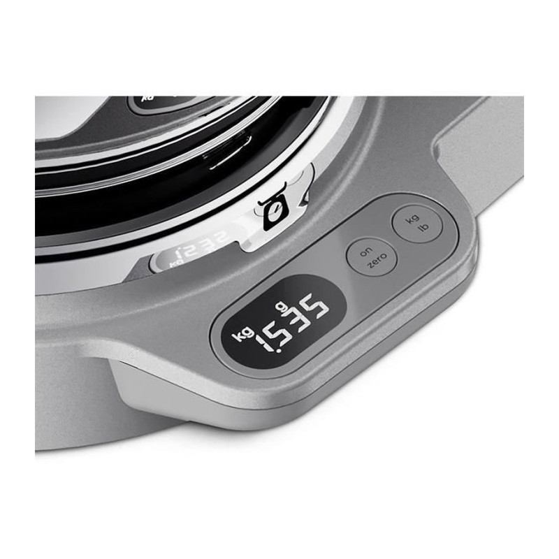 Kenwood KVC85.124.SI - Titanium chef Baker Pastry Chef - 2 stainless s