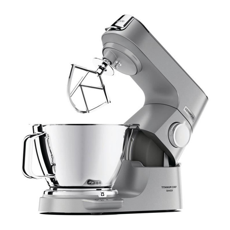 Kenwood KVC85.124.SI - Titanium chef Baker Pastry Chef - 2 stainless s