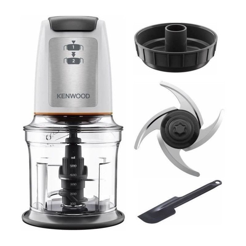 KENWOOD CHP61.00WH - Mini mincer 0.8L - 4 stainless steel blades - 500