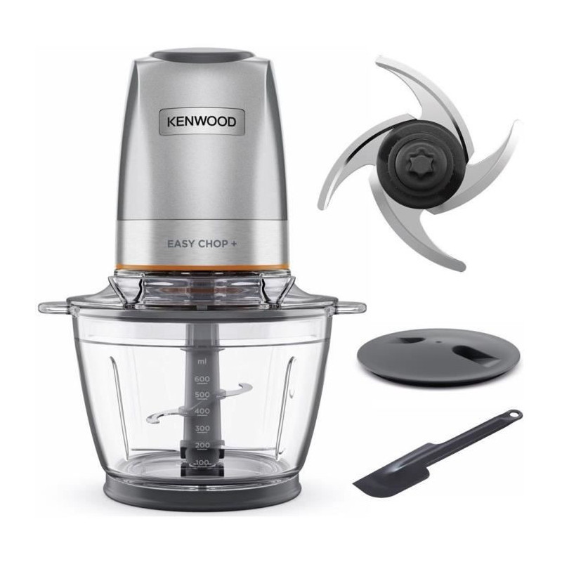 KENWOOD CHP62.400S Easy Chop+ Mini Chopper - 4 stainless steel blades