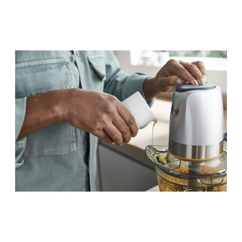KENWOOD CHP62.400S Easy Chop+ Mini Chopper - 4 stainless steel blades