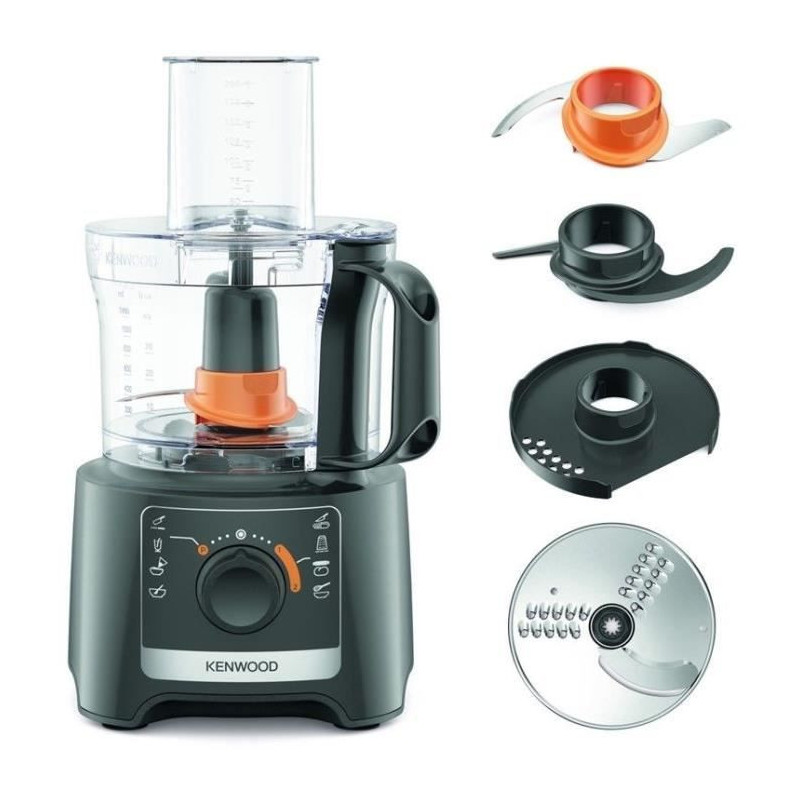KENWOOD FDP31.020GY multifunction robot - 2 speeds + Pulse - 800W - 2.