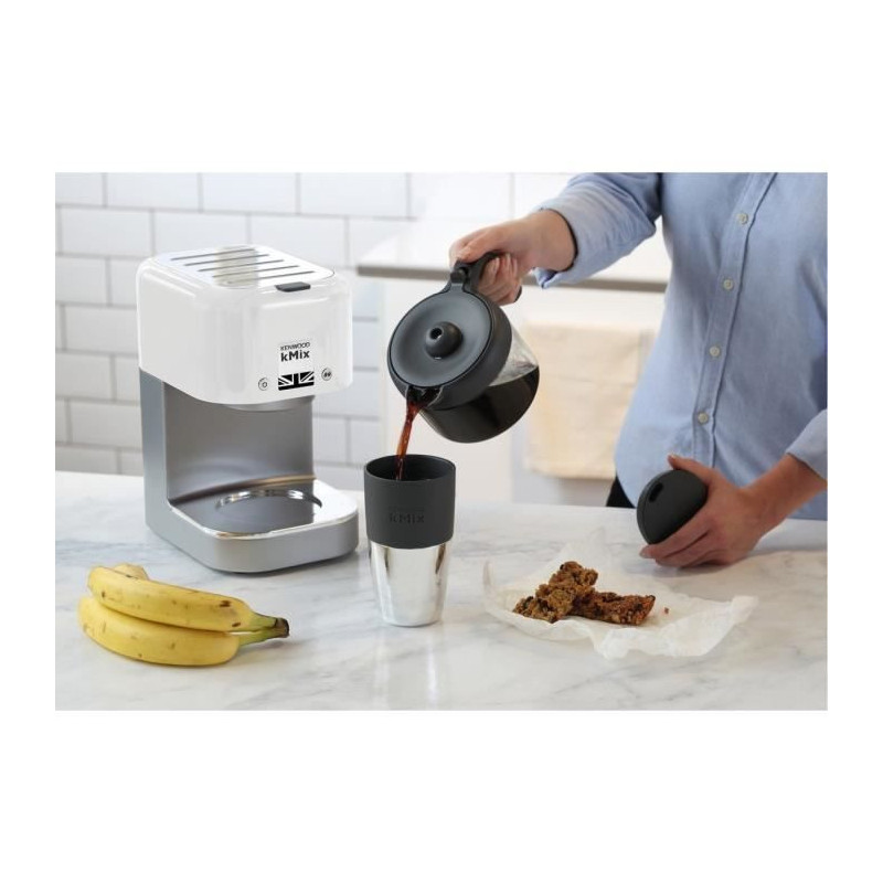 KENWOOD COX750WH Cafetiere filter kMix - 1200 W - Blanc