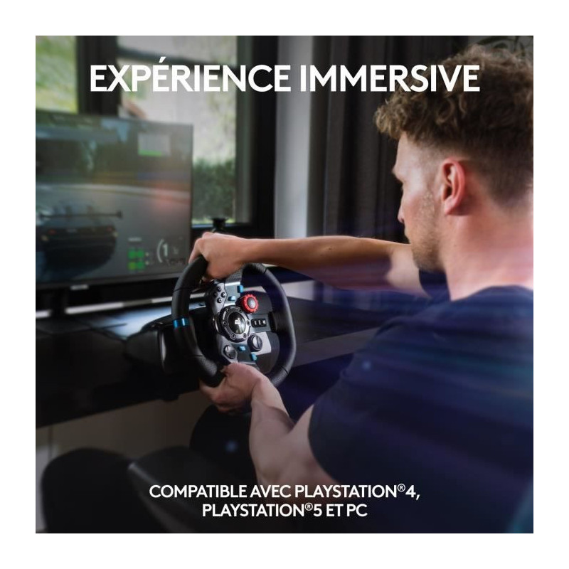 LOGITECH G29 Driving Force Racing Wheel - PS4 and PC