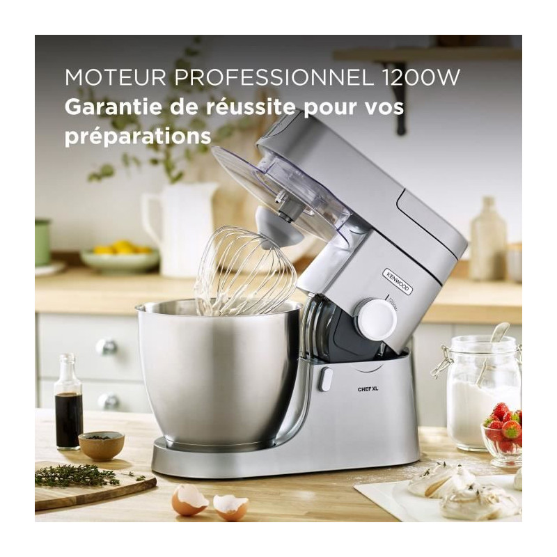 Chef XL 6.7L Blender Pastry Chef + Metal Metal - Kenwood KVL4170S - Si