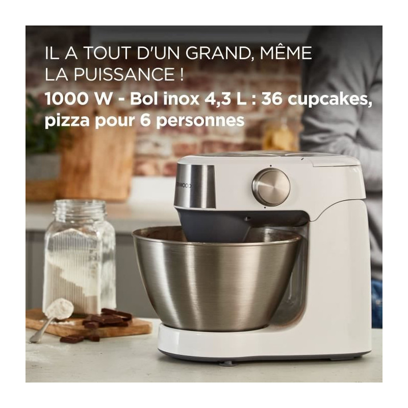Multifunction pastry robot - KENWOOD - Prospero KHC291A.H0WH - Stainle