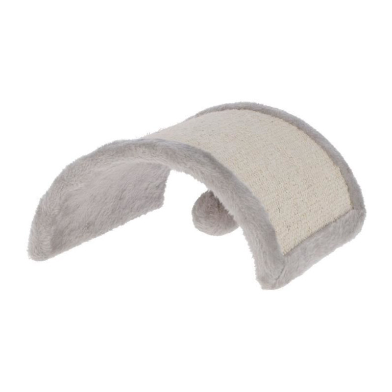 KERBL - HALF MOON scratching post - Gray - 26x22x11cm