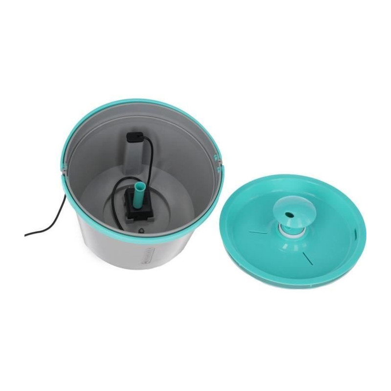 KERBL - Water fountain - for fountain 80557 - 1.6 l - Grey/blue