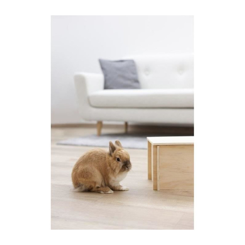 Rodent Shelter - Kerbl - Beige - Removable Roof - Easy Assembly - For