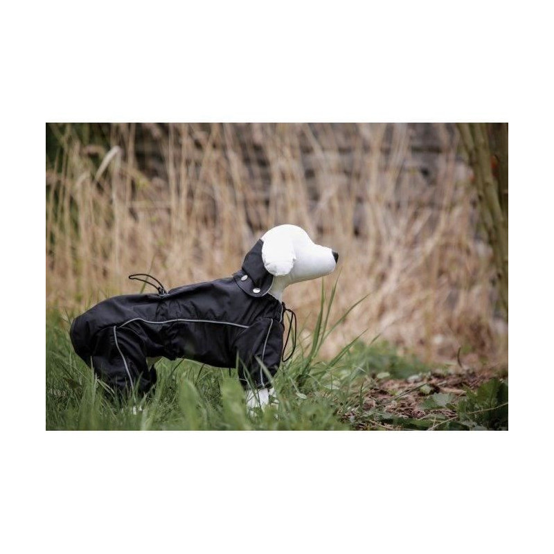 Kerbl Manchester Waxed Dog Coat 70 cm Black