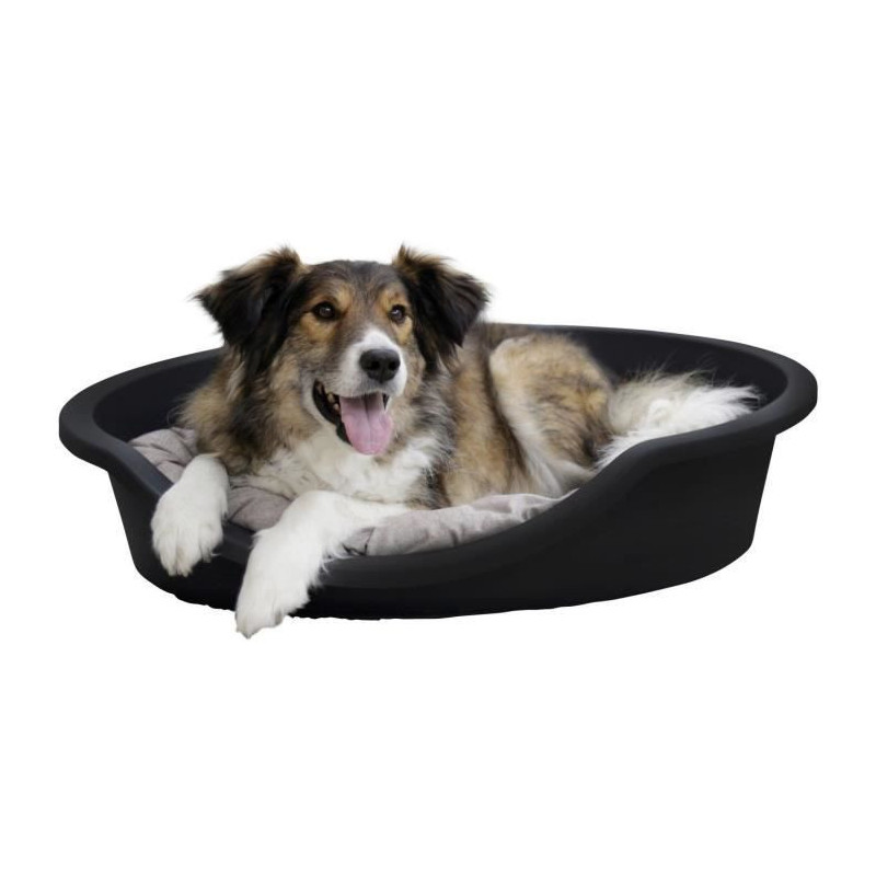 KERBL - DREAMER Basket / Bin - Black - Recycled plastic - 80x60x25cm