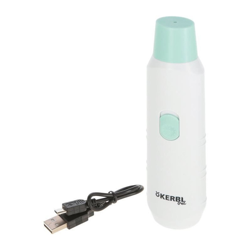 KERBL nail grinder - 15.5 x 3.5 x 2.5 cm - White - For dogs, cats and