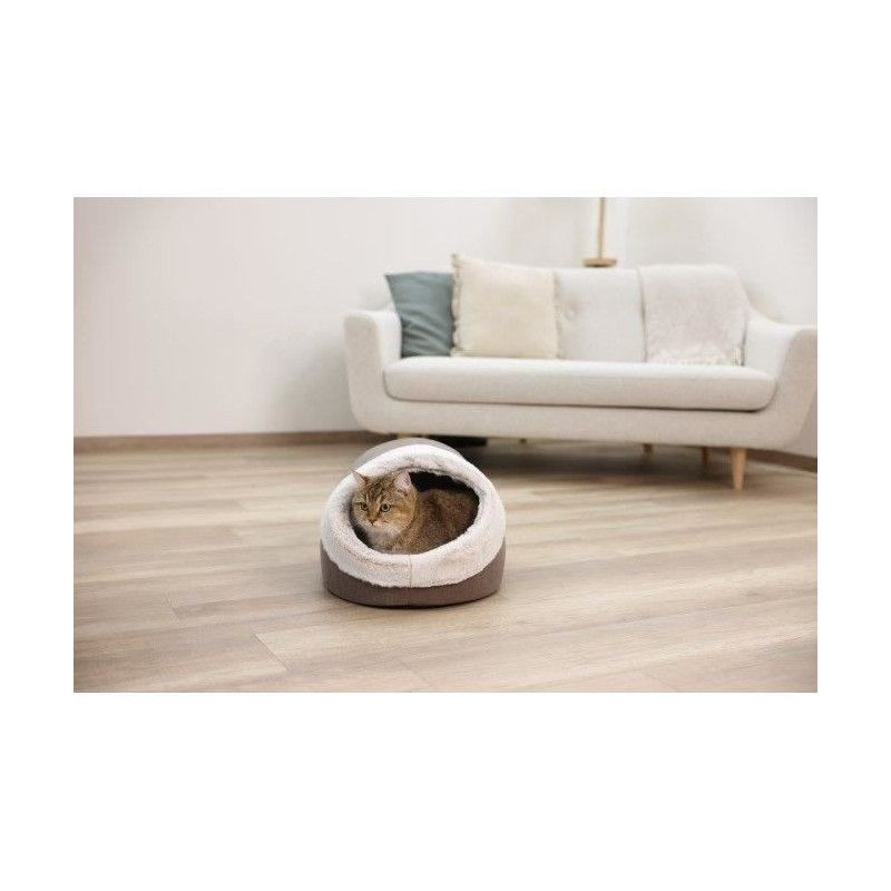 Igloo for cats - KERBL - JANA - 43 x 54 x 35 cm - Brown