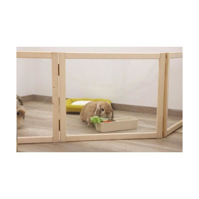 Partition for indoor enclosure - KERBL - Small animals - Plexiglas