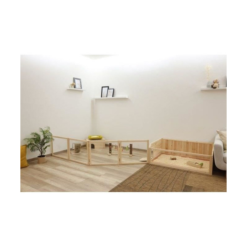 Partition for indoor enclosure - KERBL - Small animals - Plexiglas