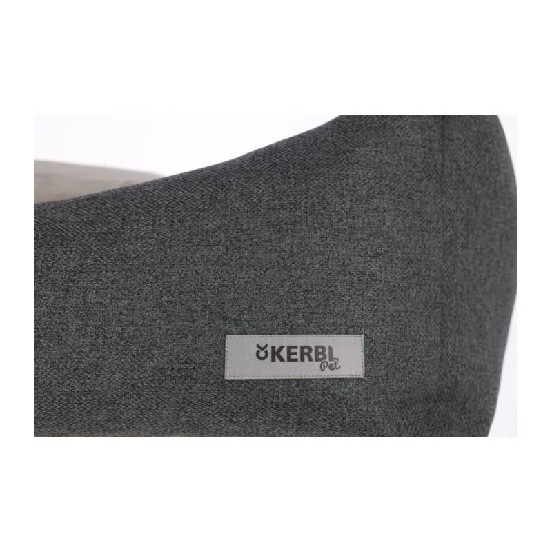 KERBL - Memory foam basket - Platin Ortho - Grey - 80 x 60 x 25 cm